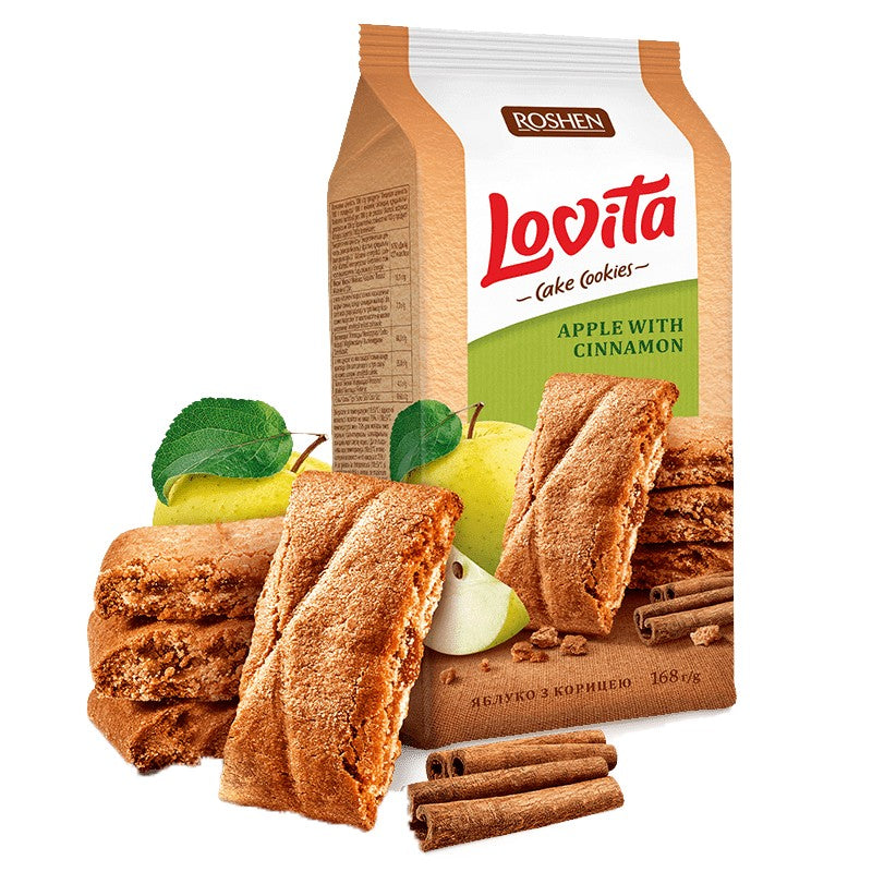 Бисквити Roshen Lovita с Ябълка и Канела