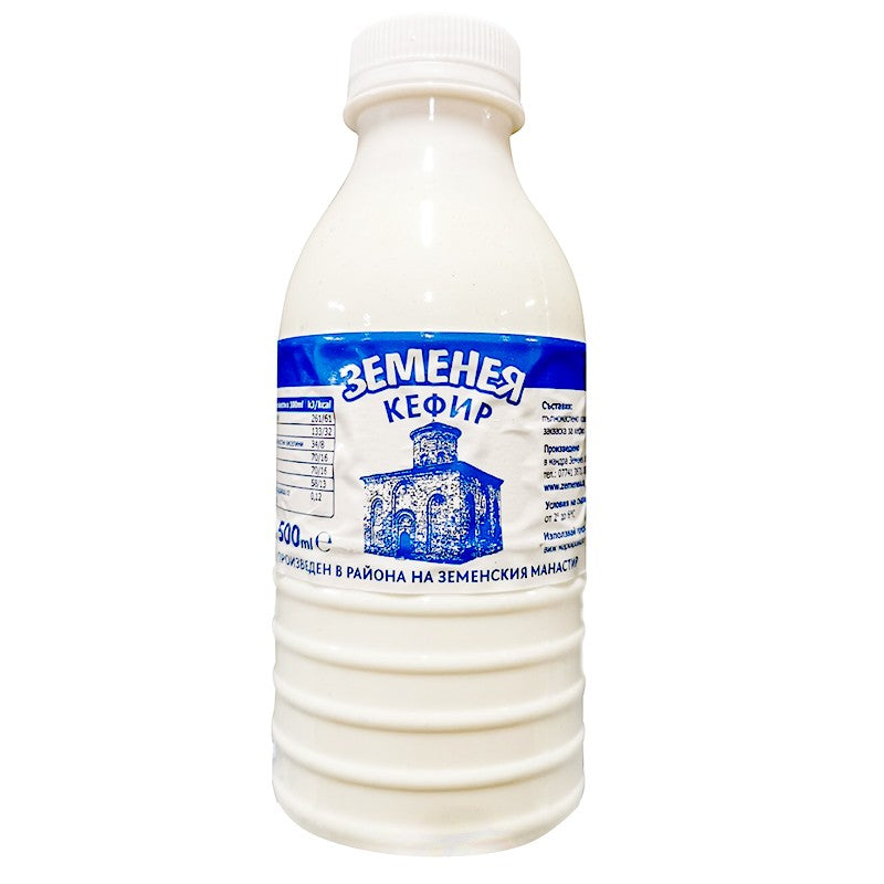 Български продуктКефир от Краве Мляко от Ферма Земенея