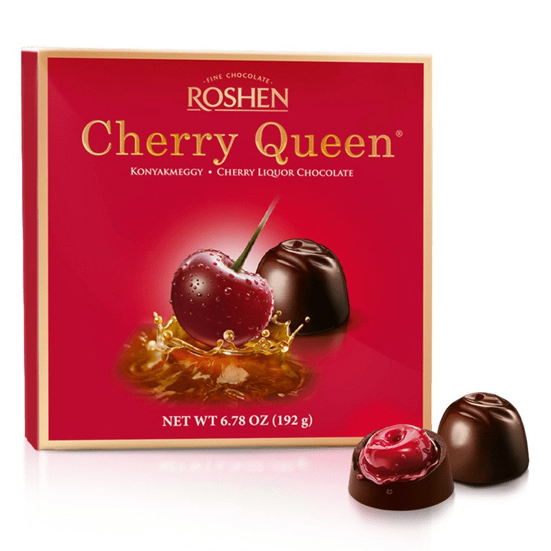 Шоколадови Бонбони Roshen Cherry Queen Вишна