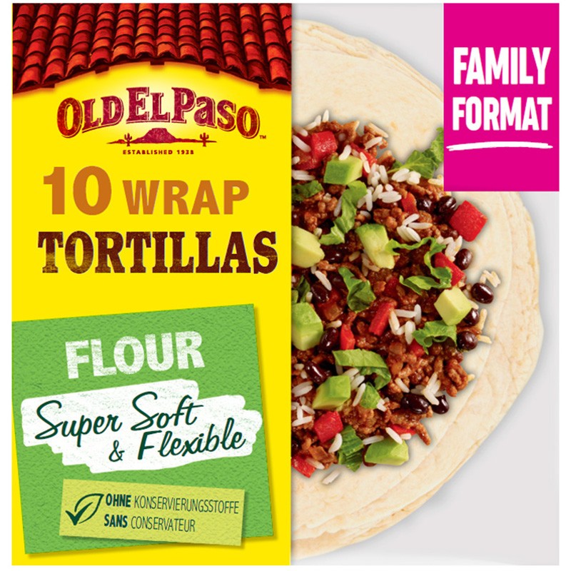 Тортили Old El Paso Бурито 10бр