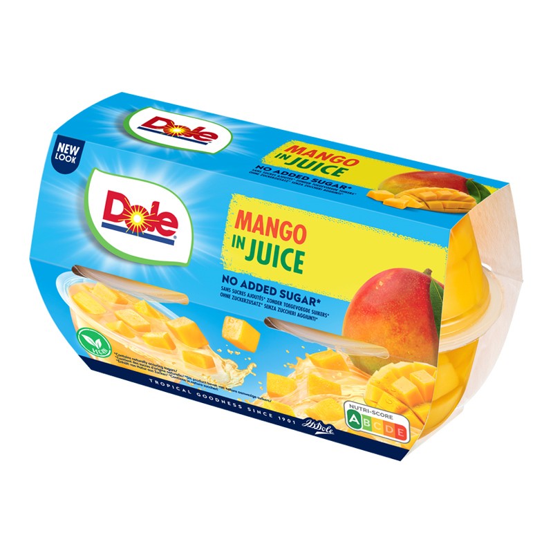 Плодова Закуска Dole Манго в Сок без Добавена Захар