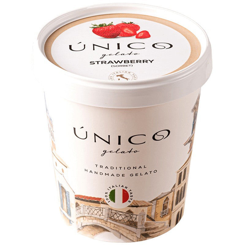 Български продуктДжелато Сорбе Unico Ягода