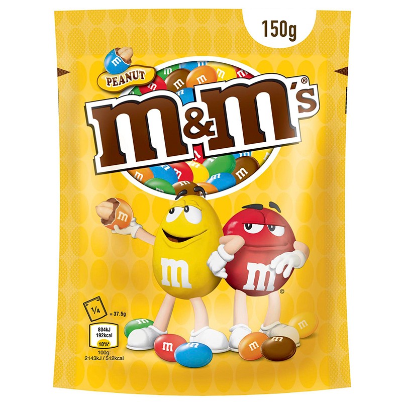Шоколадови дражета M&M's Фъстък