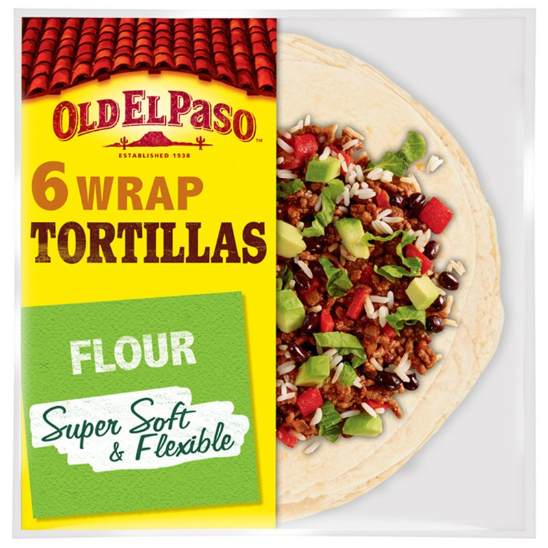 Тортили Old El Paso Бурито Без Консерванти 6 бр