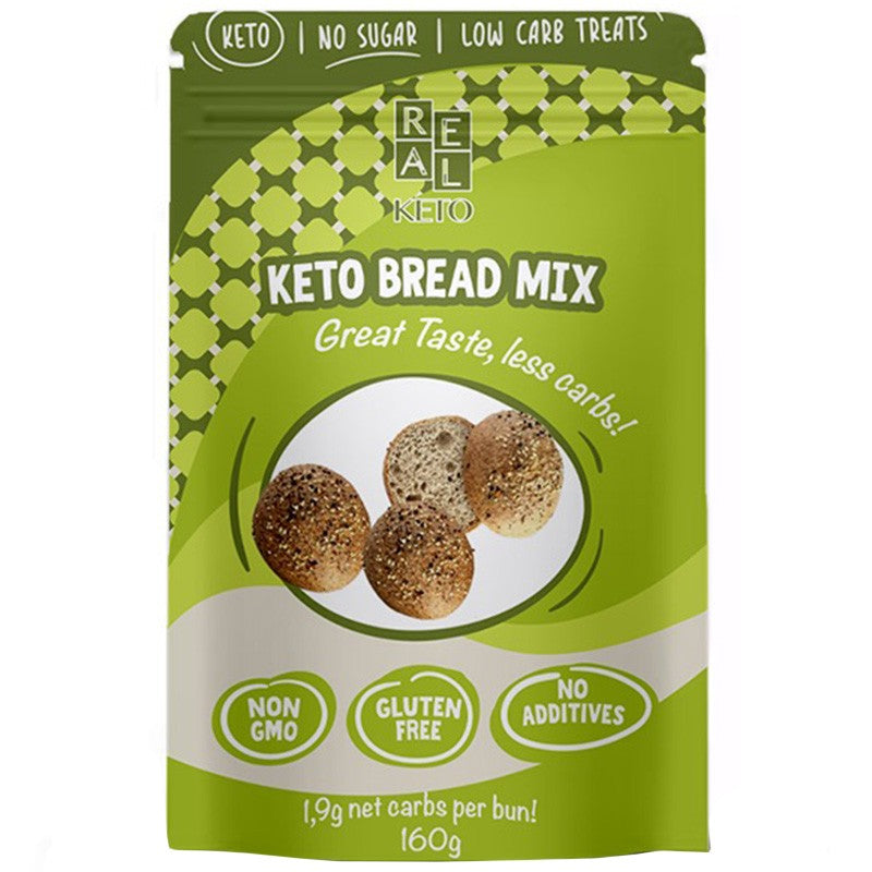 Български продуктКето Готова Смес Real Keto за Хлебчета