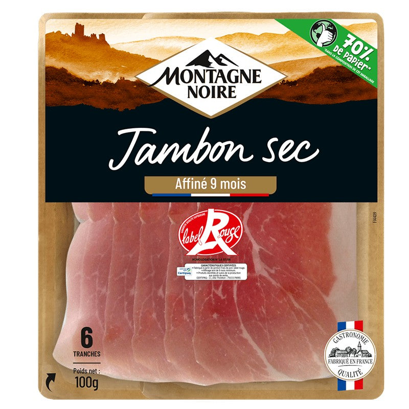 Шунка Montagne Noire Red Label Сурово Сушена