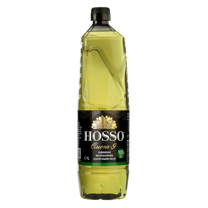 Високоолеиново Слънчогледово Масло Hosso Омега 9 Рафинирано
