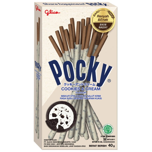 Бисквитени Пръчици Pocky с Вкус на Бисквитка и Крем