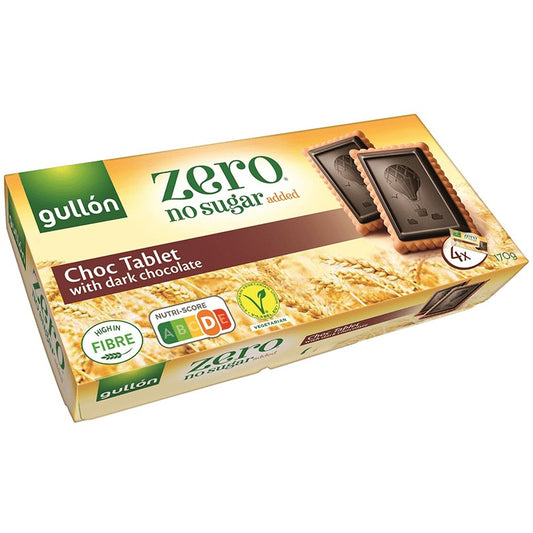 Бисквити Gullon DietNature с Тъмен Шоколад Без Добавена Захар