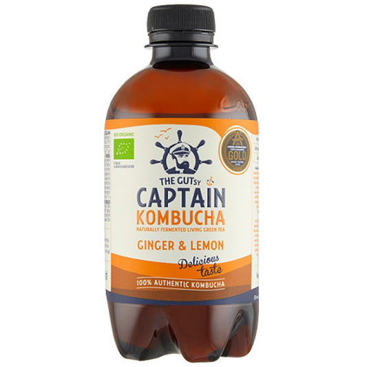 Био Комбуча The Gutsy Captain Джиндър и Лимон