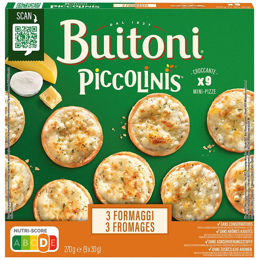 Мини Пици Buitoni 3 Сирена