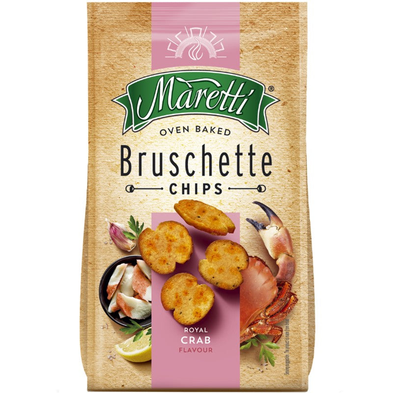 Български продуктБрускети Maretti Кралски Рак