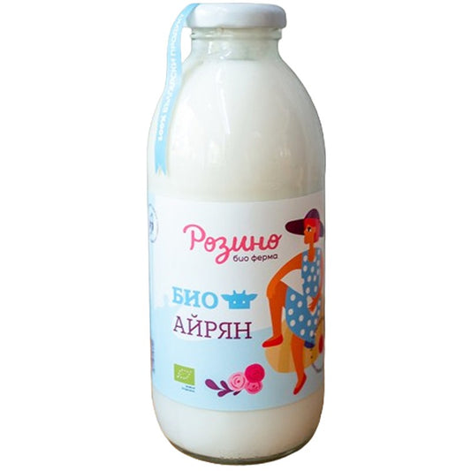 Български продуктБио Айрян от Мляко Джерсей А2 от Био Ферма Розино