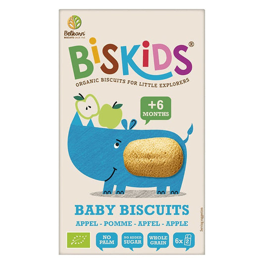 Био Бисквити Belkorn Biskids Детски Ябълка без  Добавена Захар