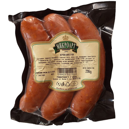 Български продуктКраковски вурст Микроарт