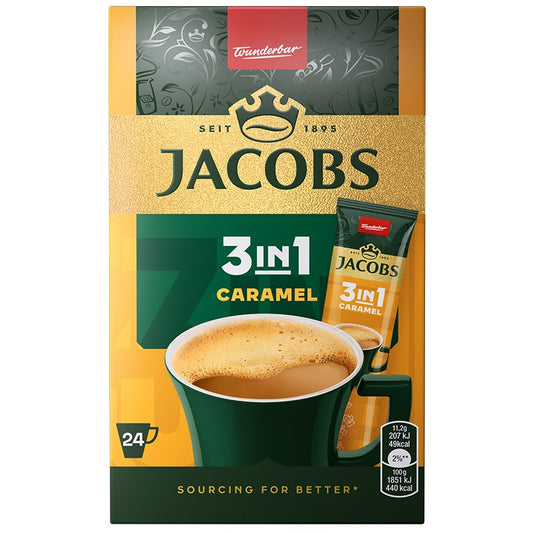Кафе Напитка Jacobs 3в1 Caramel