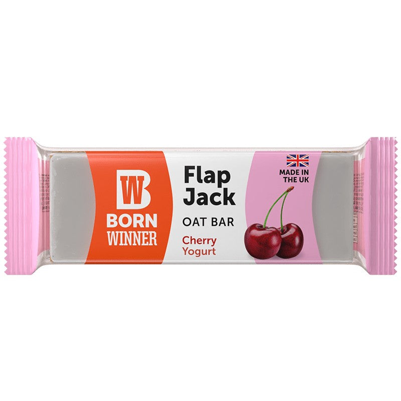 Овесен Бар Born Winner Flap Jack Череша с Йогурт