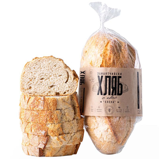 Български продуктЗанаятчийски Хляб Елена с Квас Полуготов