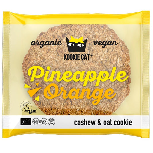 Био Курабия Kookie Cat Ананас и Портокал