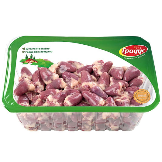 Български продуктПилешки Сърца Градус Охладени