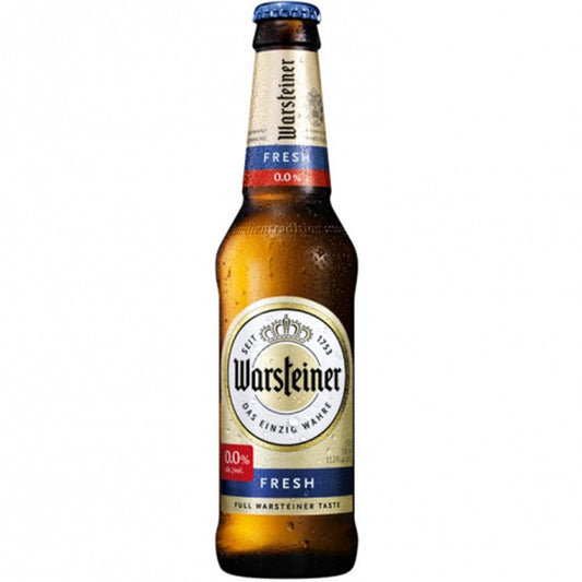 Бира Warsteiner Fresh Pilsner 0.0% Безалкохолна Бутилка