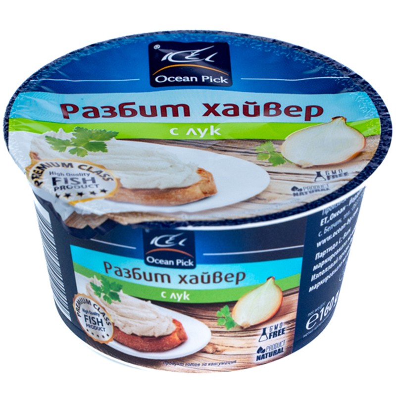 Български продуктРазбит Хайвер Ocean Pick с Лук