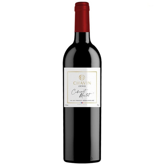 Безалкохолно Червено Вино Chavin Zero Vin de France Каберне и Мерло