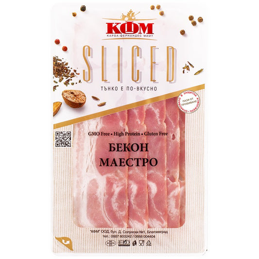 Български продуктБекон КФМ Маестро Слайс