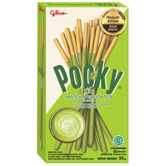 Бисквитени Пръчици Pocky с Млечна Матча