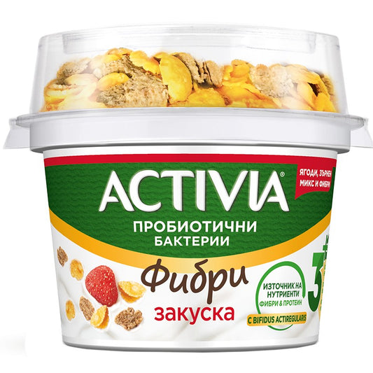 Активиа Закуска с Ягоди и Зърнен Микс
