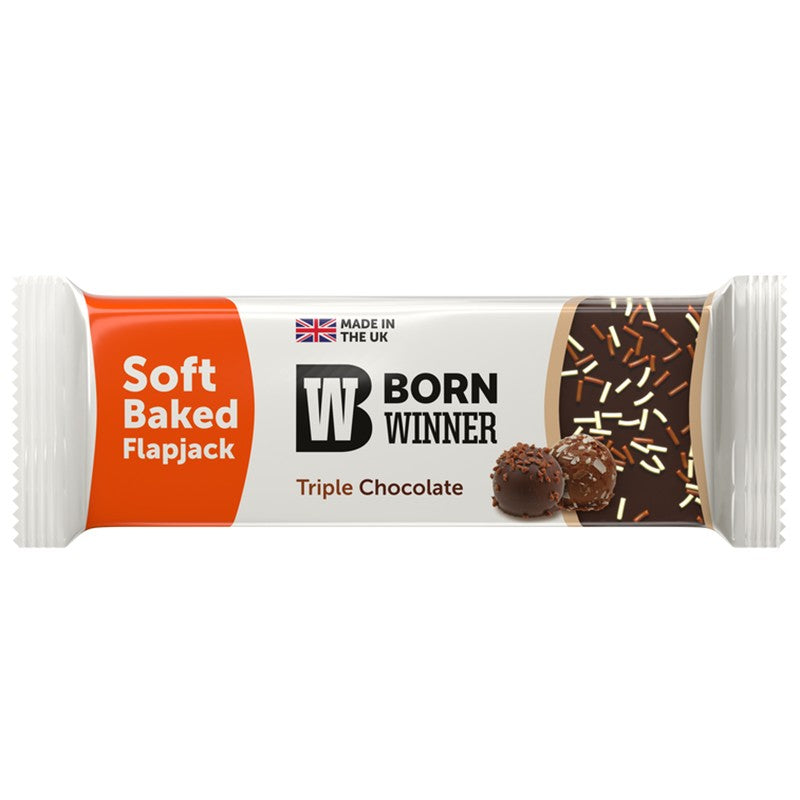 Овесен Бар Born Winner Flap Jack Троен Шоколад