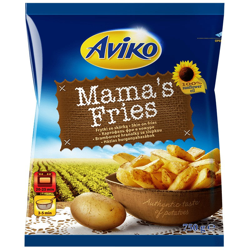 Картофи Aviko Бланширани Мамините Картофки Замразени