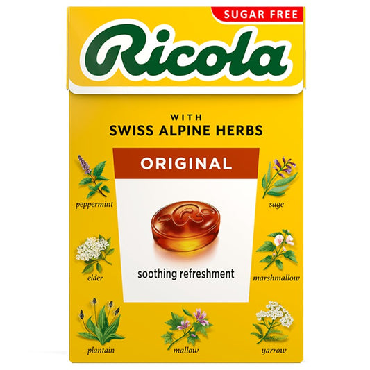 Билкови Бонбони Ricola Оригинал без Добавена Захар
