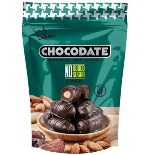 Шоко Фурми Chocodate с Тъмен Шоколад и Цял Бадем без Добавена Захар