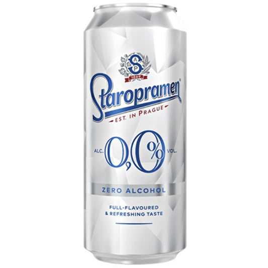 Бира Staropramen Lager 0.0% Безалкохолна Кен