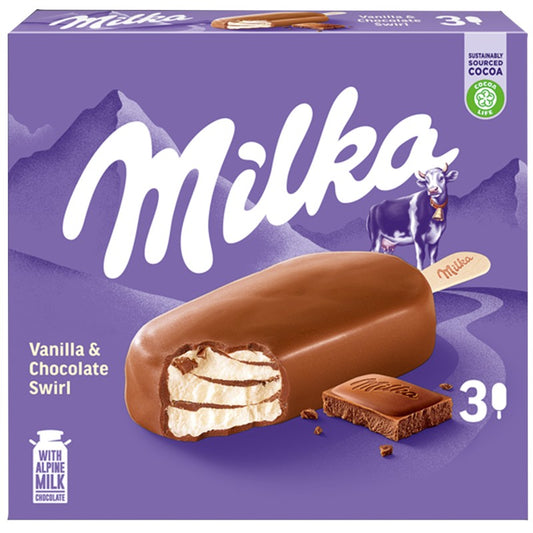 Сладолед Milka Ванилия с Млечен Шоколад