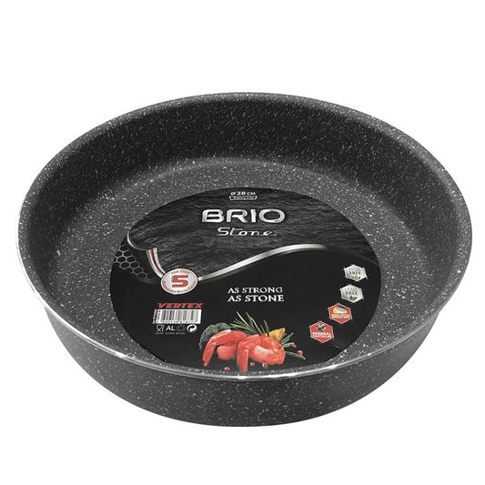 Тава Brio Stone Кръгла за Печене Ф28см