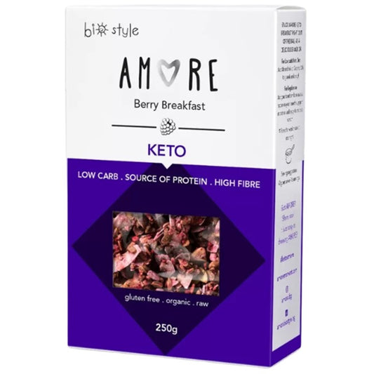 Български продуктБио Кето Гранола Amore с Бери без Глутен