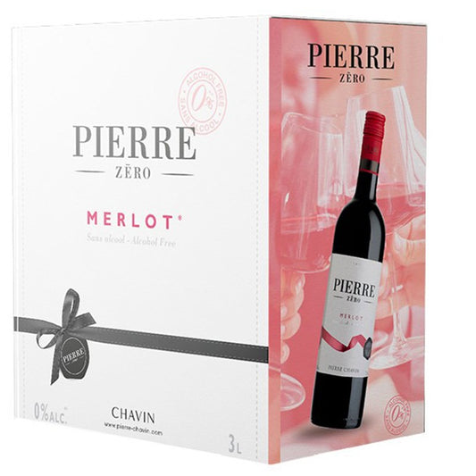 Червено Вино Pierre Zero Мерло без Алкохол
