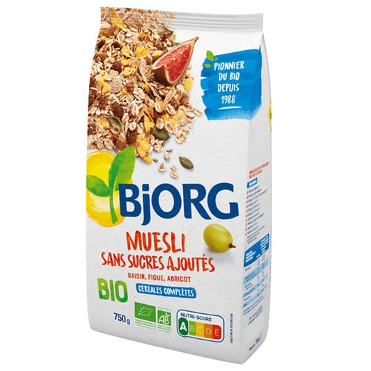 Био Мюсли Bjorg Без Добавена Захар