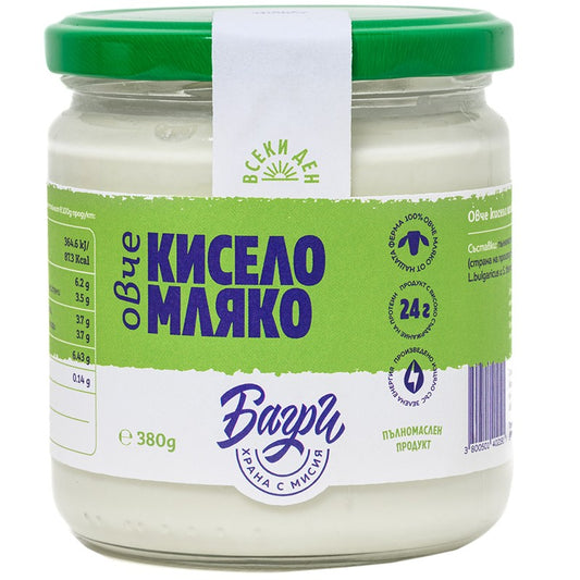 Продуктът не е наличен: Български продуктОвче Кисело Мляко А2 Пълномаслено от Ферма Багри