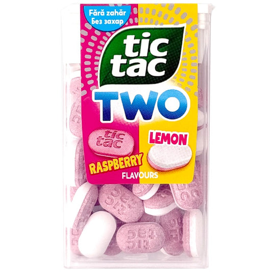 Бонбони Tic Tac Two Малина и Лимон без Добавена Захар