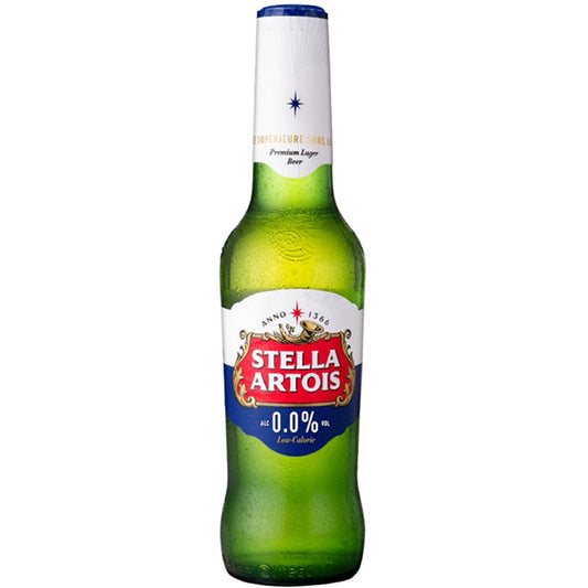 Бира Stella Artois Lager 0.0% Безалкохолна Бутилка