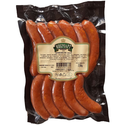 Български продуктКраковски вурст Микроарт Мини