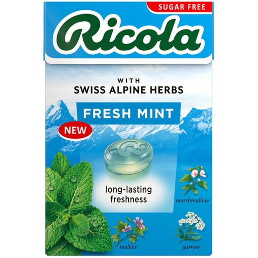 Билкови Бонбони Ricola Свежа Мента без Добавена Захар