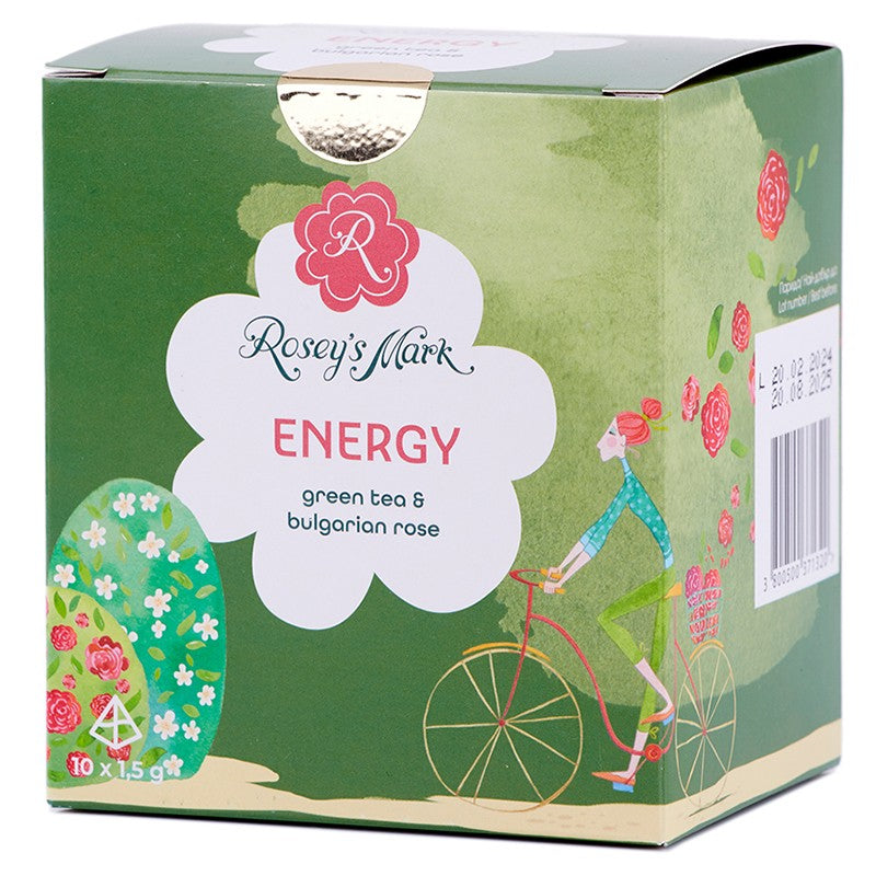Български продуктЗелен Чай и Рози Rosey's Mark Energy