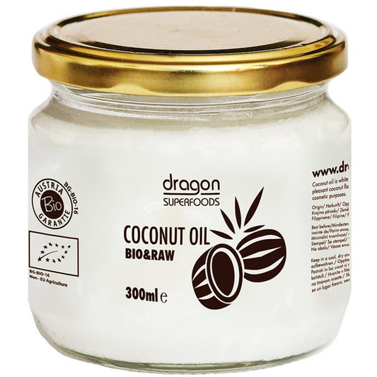 Био Кокосово Масло Dragon Superfoods Екстра Върджин Сурово