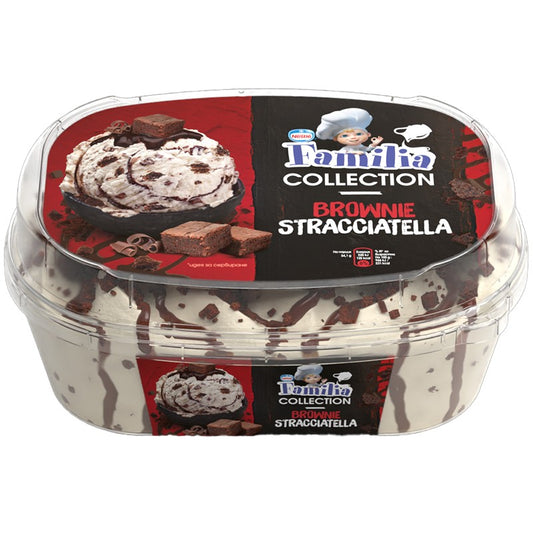 Сладолед Фамилия Collection Брауни Страчатела