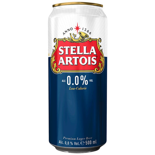 Бира Stella Artois Lager 0.0% Безалкохолна Кен