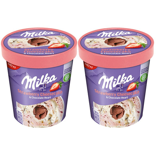 Сладолед Milka Ягодов Чийзкейк